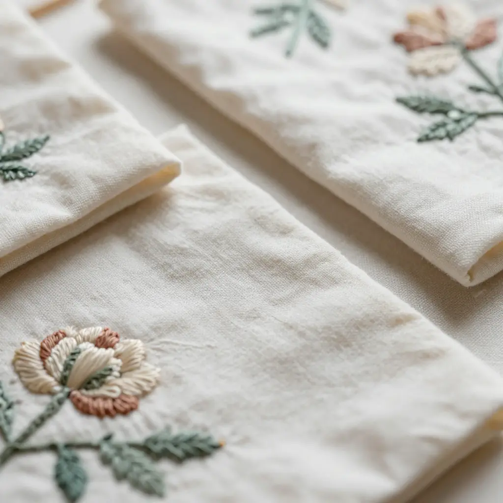 Handmade textile accessories collection